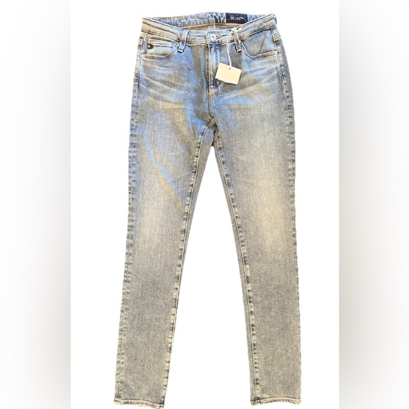 Ag Adriano Goldschmied Denim - AG Adriano Goldschmied Size 25 Prima Cigarette Leg Jeans Medium Wash Preppy NWT